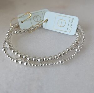 🐘2 ENEWTON STERLING SILVER BRACELETS🐘